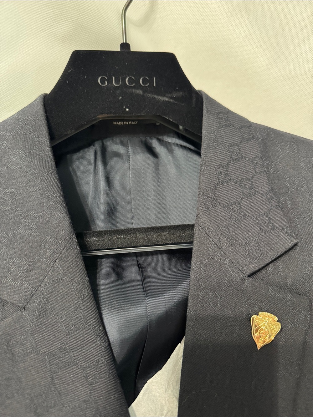 Gucci Black Men's Single-Breasted Sport Coat